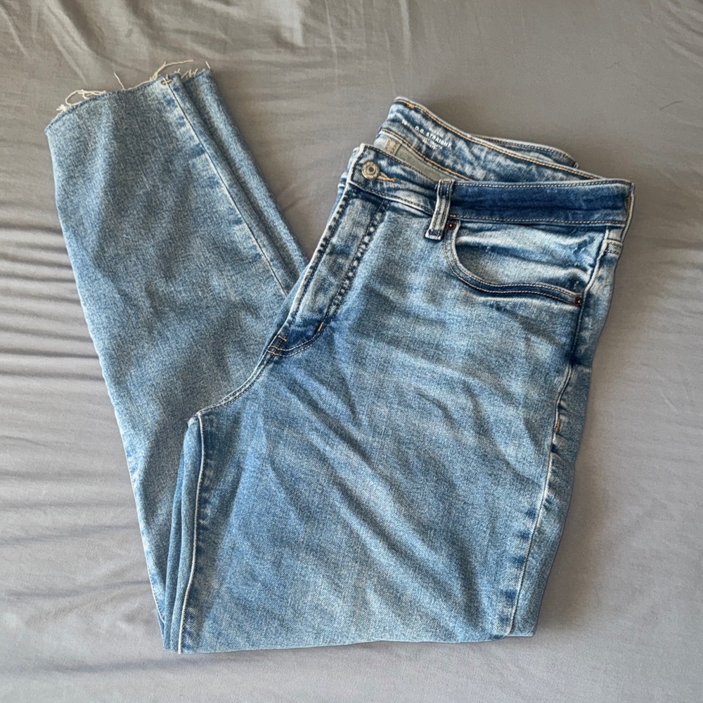 Old Navy Light Blue O.G. Straight Jeans